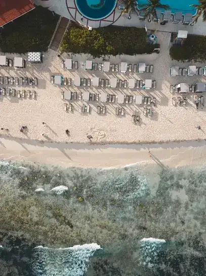 Playa de resorts todo incluido en Costa Mujeres — traslado privado desde el Aeropuerto de Cancún