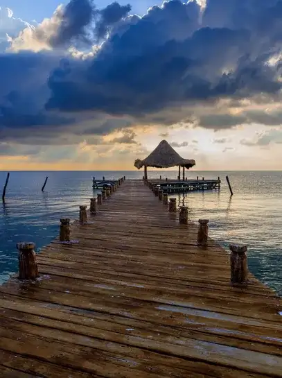 Holbox island sandy streets and ferry from Chiquila — private transfer from Cancun Airport