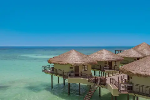 Palafitos Overwater Bungalows — private transfers from Cancun Airport