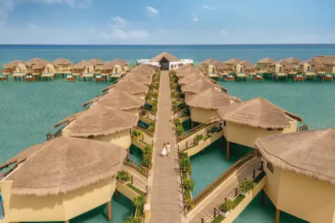 Palafitos Overwater Bungalows — private transfers from Cancun airport